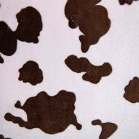 SWATCHES Cow Minky Cuddle Fur