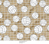 Anti-Pill Beach Sand Volleyballs Fleece 473