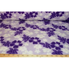 Hawaiian Floral Purple Fleece