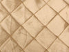 Taffeta Diamond Pintuck CHAMPAGNE 2"