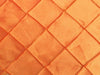 Taffeta Diamond Pintuck ORANGE 2"