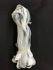 1 Yard White 3/8" Elastic