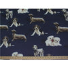 Premium Anti-Pill Dogs On Navy Fleece 315