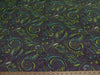 Premium Anti-Pill Paisley Lime On Gray Fleece 316