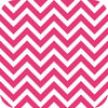 Chevron Charmeuse Satin FUCHSIA WHITE SP-14