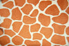 Giraffe Minky Cuddle Fur RUST CREAM