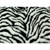 SWATCHES Zebra Long Pile Minky Fur