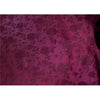 Floral Satin Brocade Burgundy