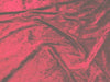 Crushed Panne Velour Velvet Cranberry Passes NFTA-701 and Small Scale 19 Flammability Tests