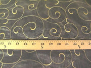 Embroidered Organza Gold