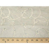 Embroidered Swirl Sequins Organza IVORY EM-15