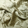 Crushed Panne Velour Velvet Taupe Passes NFTA-701 and Small Scale 19 Flammability Tests