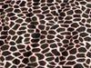 Giraffe Spots Velboa Fur