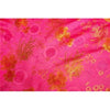 Chinese Satin Floral Brocade Pink