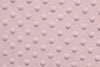 Minky Dimple Dot Fur PINK