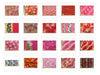 SWATCHES Red/Pink Hawaiian Floral Prints