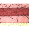 SWATCHES Embroidered Swirl Sequins Organza