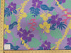 SWATCHES Purple Hawaiian Floral Prints