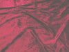 Crushed Panne Velour Velvet Burgundy Passes NFTA-701 and Small Scale 19 Flammability Tests