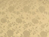 Floral Satin Brocade Champagne