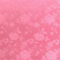 Floral Satin Brocade Dusty Rose
