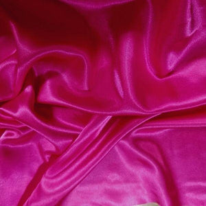 Charmeuse Silky Satin 58 Inch Width HOT PINK