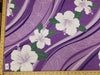 SWATCHES Purple Hawaiian Floral Prints