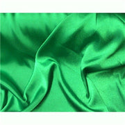 Stretch Charmeuse Satin Emerald