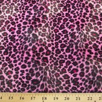 Velboa Animal Skins Fur Pink Cheetah Leopard