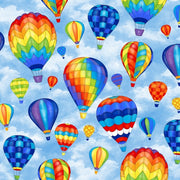 Premium Anti-Pill Hot Air Balloons Fleece 732