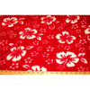 Classic Red Hibiscus Fleece