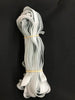 5 Yard Bundle White 3/8" Elastic
