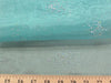 Sparkle Glitter Organza AQUA