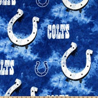Anti Pill Indianapolis Colts Fleece B255 LAST PIECE MEASURES 35 INCHES