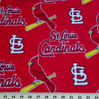 Anti-Pill St. Louis Cardinals Fleece B415 "LAST PIECE MEASURES 1 YARD 27 INCHES"