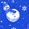 Premium Anti-Pill Snowman Royal Fleece C189 “Last piece measures 1 yard 30 inches”
