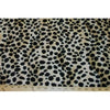 Velboa Animal Skins Fur Dalmatian Tan