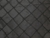 Taffeta Diamond Pintuck 110" WIDE BLACK