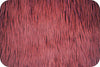 Long Pile Shaggy Fur MAROON