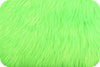 Long Pile Shaggy Fur NEON GREEN