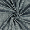 Crushed Panne Velour Velvet Gray Passes NFTA-701 and Small Scale 19 Flammability Tests