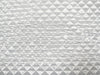 White 1-1/2 Quilted Satin