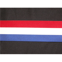 RWB Striped Ribbons 5/8" 7/8" 1 1/2" 3"