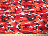 Red Orange Camo Spandex SP-393