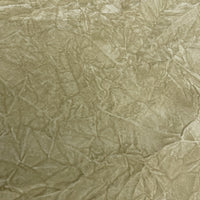 Upholstery Crushed Velvet Tan