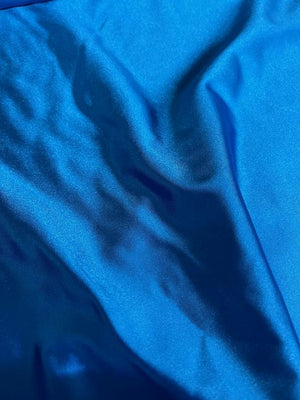 Shiny Nylon Spandex Stretch Satin Turquoise