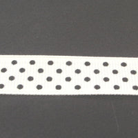 5/8" Grosgrain Ribbon W/Dots