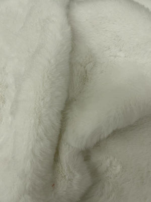 Minky Rabbits Fur White