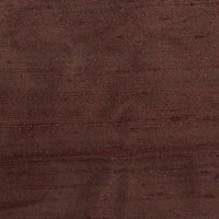 Wide Yarn Sheer Silk Dupioni 54" Wide BURGUNDY BROWN (CLEARANCE SALE)