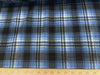 Anti-Pill Blue Plaid Fleece 202